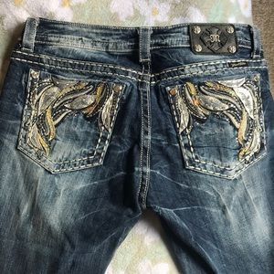 Miss Me woman’s jean capris. Perfect condition.